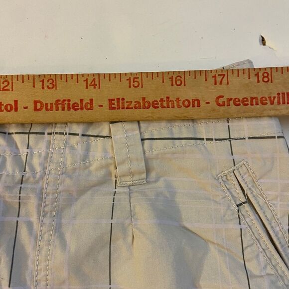 Vtg Nike athletic dept Cargo shorts large L Checkered - Picture 4 of 7